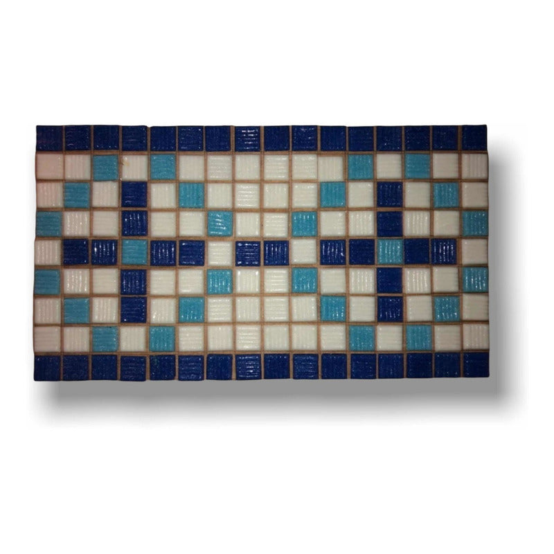 Cenefa Mosaico Veneciano Para Alberca / Mod: Lilis 17 Mtr