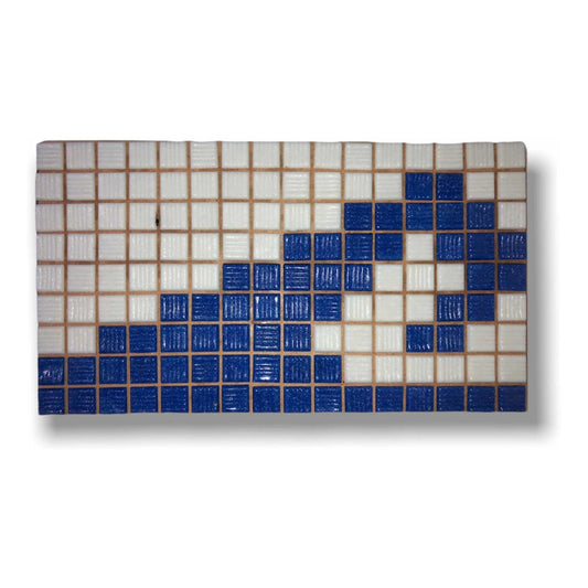 Cenefas Mosaico Veneciano Para Alberca/ Mod Olas Trad 10 Mts