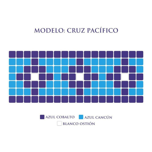 Cenefa Veneciana Para Alberca / Mod: Cruz Pacifico 10mts